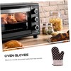 LABRIMP High Performance Oven Gloves Cotton Cloth Heat Insulation Mitts