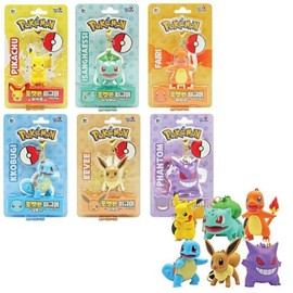 (Toy Seven) T Pokémon Figure Keyring Single Item Pokémon Keyring_P346049309 / (토이세븐)T 포켓몬 피규어 키링 단품 포켓몬 키링P346049309