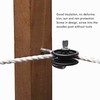 10 Pack Field Electronic Fence Front End Accessories Self Tapping