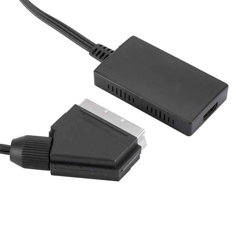 Scart to Compatible for High Definition Multimedia Interface Adapter Converter