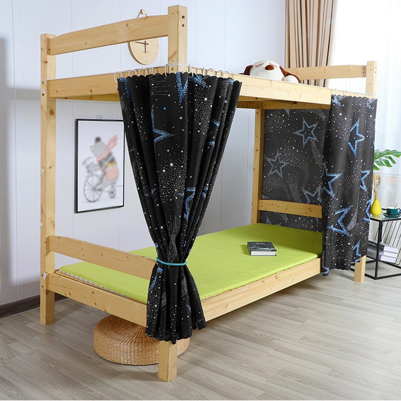 Reberomantique Blackout Bottom Bunk Bed Curtains Underbed Privacy Curtain 2