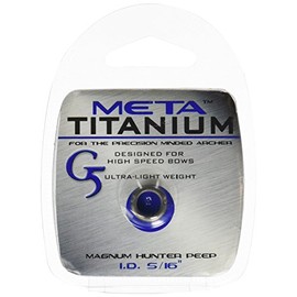 G5 Outdoors Meta Peep Titanium 5/16" Mod. 253