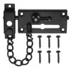 PATIKIL Slide Bolt Gate Latch with Chain Door Guard Lock,