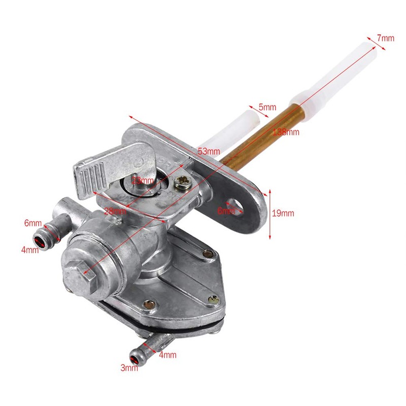 Vehicle Modification Fuel Tap Valve Petcock Switch Replacement for 96-03