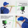 Self-Leveling Laser Level, 2 Lines Laser Level Green Cross Laser