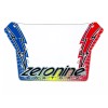 ZeroNine "Lightning Bolt" BMX Numberplate - Red/White/Blue