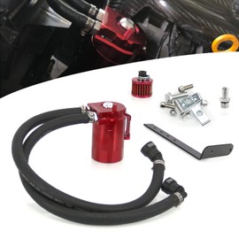 Ryanstar Oil Catch Can Oil Separator Reservoir Tank with Filter Compatible with 2011-2021 F150 2.7EB 3.5EB 5.0L Passenger Side,Raptor 3.5L Ecoboost 2017-2021, Expedition 3.5L EcoBoost 2018-2021