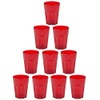 ENGELLAND - 10 x Plastic Cups Drinking Cups Red Cocktail