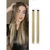 2 x Clip-In Hair Extension Highlights Streaks, Colourful Hair Highlights