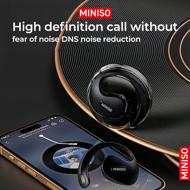 Audfonos Miniso X15 Pro Ai Audifonos Traductores Bluetooth 5.4 Ows