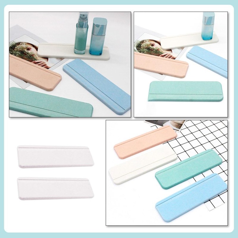BESPORTBLE Diatomite Soap Dish, Quick Drying Soap Tray, Water Absorbent