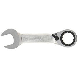 Kyoto Machine Tools (KTC) MSR2SA17 Short Ratchet Combination Wrench (Tighten & Loose Switching Type) 0.7 inches (17 mm)