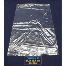 Sharmgoria Extra Large Storage Bags 59x71 Inches Huge Plastic Bags for Furniture, Big Luggage, Industry Equipments, Business and Agriculture Use (5 pcs)