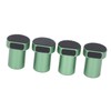 4Pcs 20mm Woodworking Bench Dogs Aluminum Alloy 2 Flat Sides