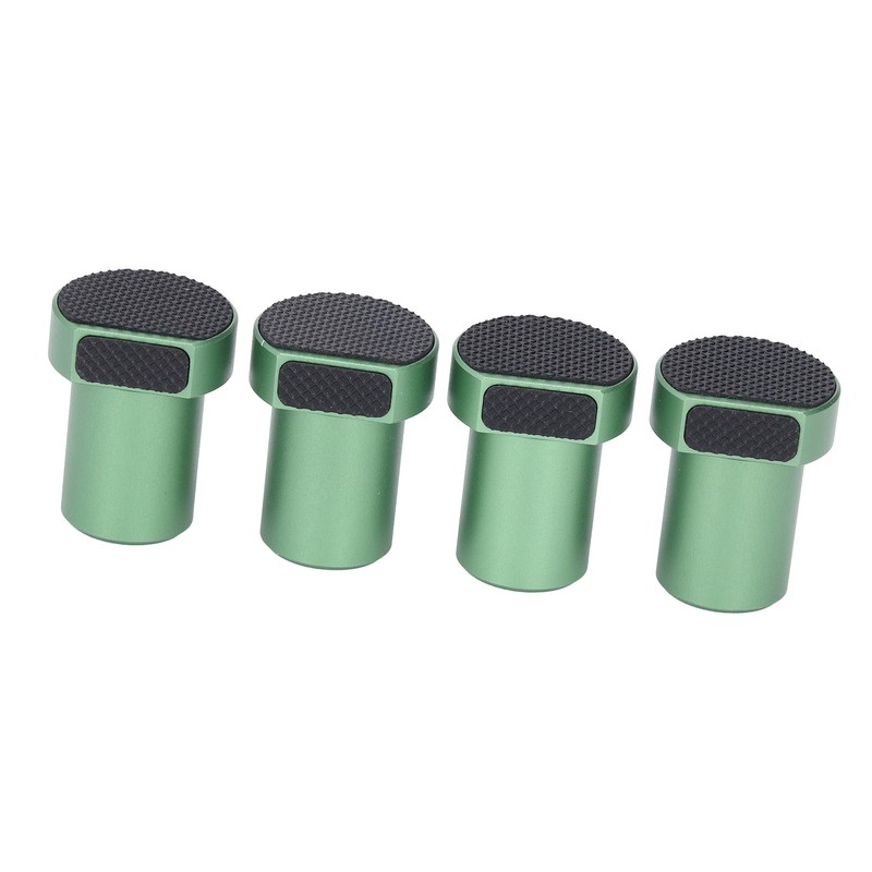 4Pcs 20mm Woodworking Bench Dogs Aluminum Alloy 2 Flat Sides