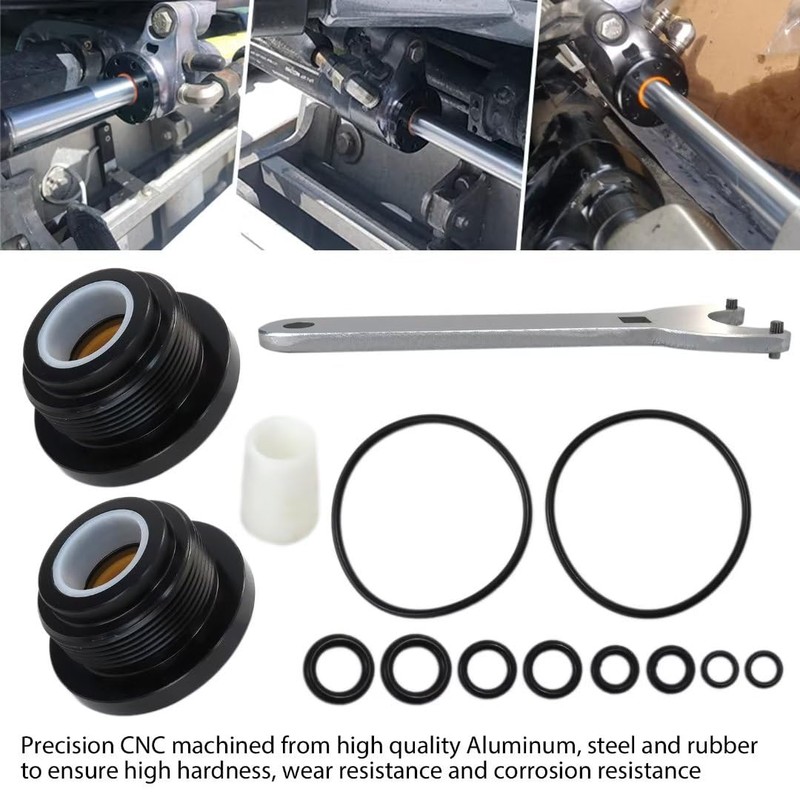 Front Mount Hydraulic Steering Cylinder Seal Kit HC5340 HC5341 HC5342