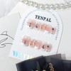 TENPAL French Tip Press on Nails Extra Short Acrylic Fake