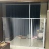방묘문 고양이 도어 베란다펫도어 고양이방묘문 방문 [N. 설치폭 98102c] Cat