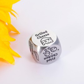 Valentines day Husband Boyfriend Gifts Valentines Gifts for Him Her Food Dice Dicer Couple Date Night Gift for Boyfriend Girlfriend Anniversary Birthday Gift for Husband Wife Lover Fast Food Choice