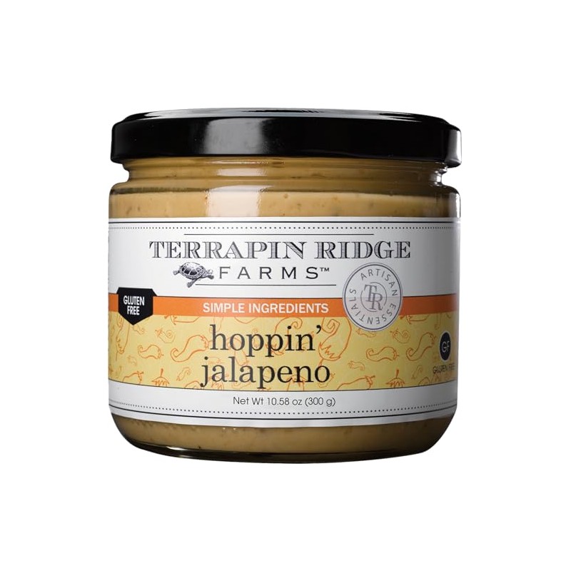 Terrapin Ridge Farms Gourmet Hoppin' Jalapeno Dip – Zesty Pickled