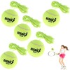 Snowtain 5 Pcs Tennis Ball and String Replacement, Self Practice