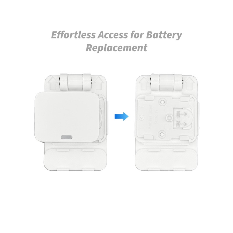 Garage Door Contact Sensor Mounting Bracket Designed for SimpliSafe Alarm