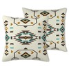 Native American Pattern Throw Pillow Covers Vintage Aztec Style Couch