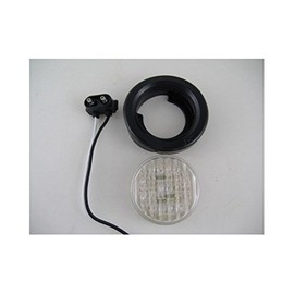 United Pacific Red 2" 9 LED Truck Trailer Side Marker Clearance Light Kit/Grommet/Wire Plug