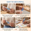 6 Pcs Refillable Watercolor Brush Pens