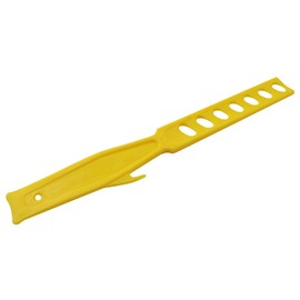 LQ Industrial 11 Inch Paint Mixing Stick Yellow Plastic Paint Stirring Stick Stirring Stick Tool Oil Paint Stirring Stick Suitable for Construction and Home Improvement