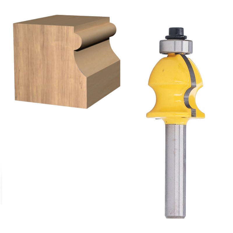 Architectural Molding Router Bit CNC Casing Woodworking Milling Cutter 25.4mm