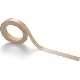 Unbranded Maple 7/8" X 250' Wood Veneer Roll Pre-Finished, Iron on Edge banding.