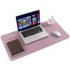 ARNTY Desk Mat, Leather Desk Pad, Waterproof, Ultra Thin, for