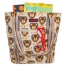 bungalow 360 Vegan Striped Tote Bag (Lion)