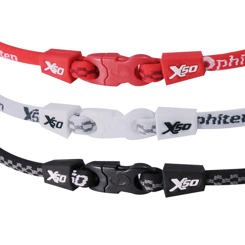 Phiten Necklace RAKUWA NeckX50, red