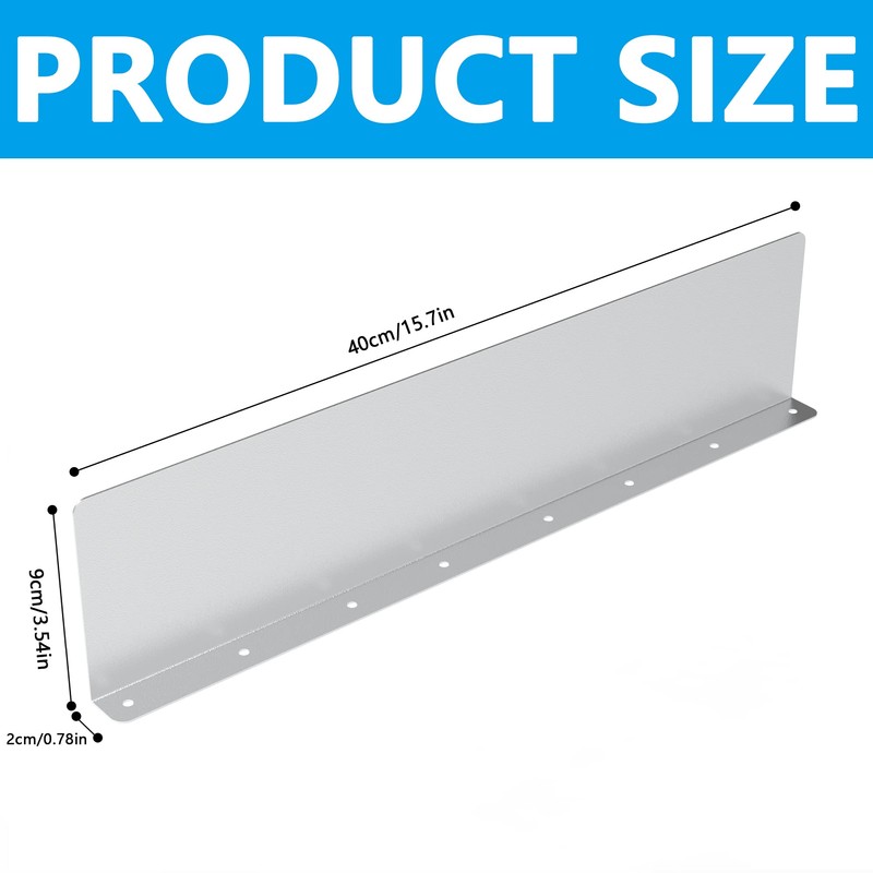 4 Pcs Gutter Valley Splash Guard,Straight Rain Diverter Roofing Gutter