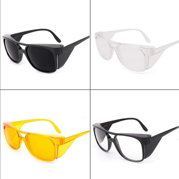 Safety Glasses with Side Shields 4 Colors Welding Goggle Safety