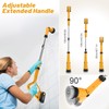 Qimedo 1500 RPM Electric Spin Scrubber with Two Batteries Q2