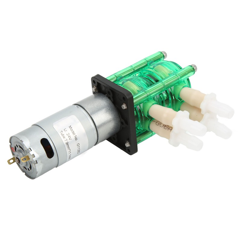 Dual Head High Flow Corrosion Resistant Peristaltic Pump Liquid Dosing