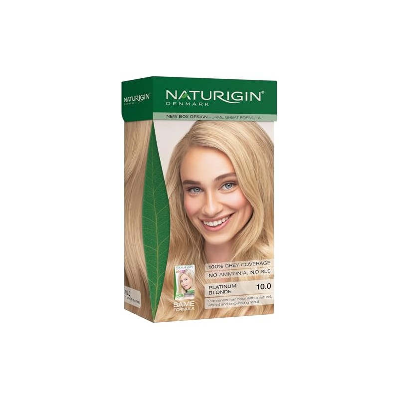 Naturigin Permanent Hair Color, Platinum Blonde by Naturigin
