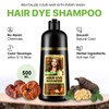 Hair Dye Shampoo for Grey Hair, 3-in-1 Long-Lasting Hair Colour,