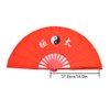 VGEBY Martial Arts Fan Performance Fan Kung Fu Bamboo Silk