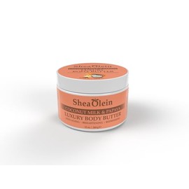 SheaOlein Naturally Essential Coconut Milk & Papaya LUXURY BODY BUTTER 12 oz