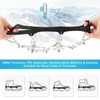 WardWolf Crampons for Hiking Boots 25 Spikes Crampons Ice Snow
