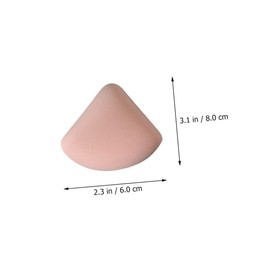 VICASKY Pcs Lady Makeup Powder Dual-use Fan Shape High Grade Pva Powder Easy to Use