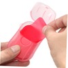 NOLITOY 120sheets Portable Soap Paper Travel-Friendly Foaming Soap for Camping