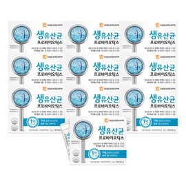 Daewoong Life Science Live Lactobacillus Probiotics 30 packets, 10 units / 대웅생명과학 생유산균 프로바이오틱스 30포, 10개