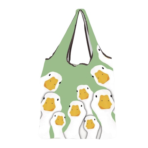 MBMSO Silly Goose Reusable Grocery Bag Silly Gag Gifts for