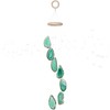 Cozy Tower Green Agate Wind Chimes for Outside Unique, Outdoor