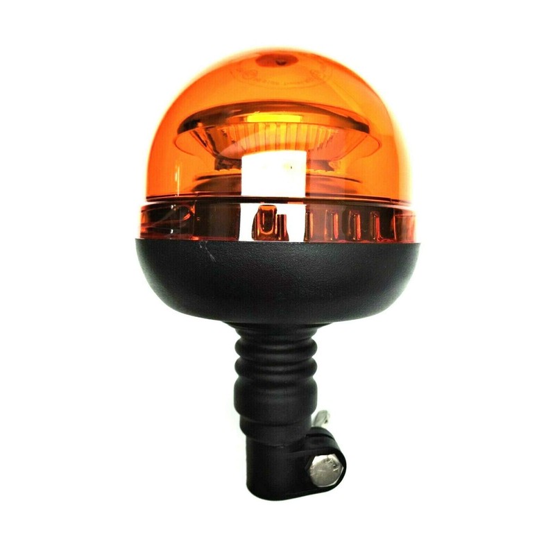Orange LED Rundumleuchte Warnleuchte 45 LED 12V 24V R65 R10